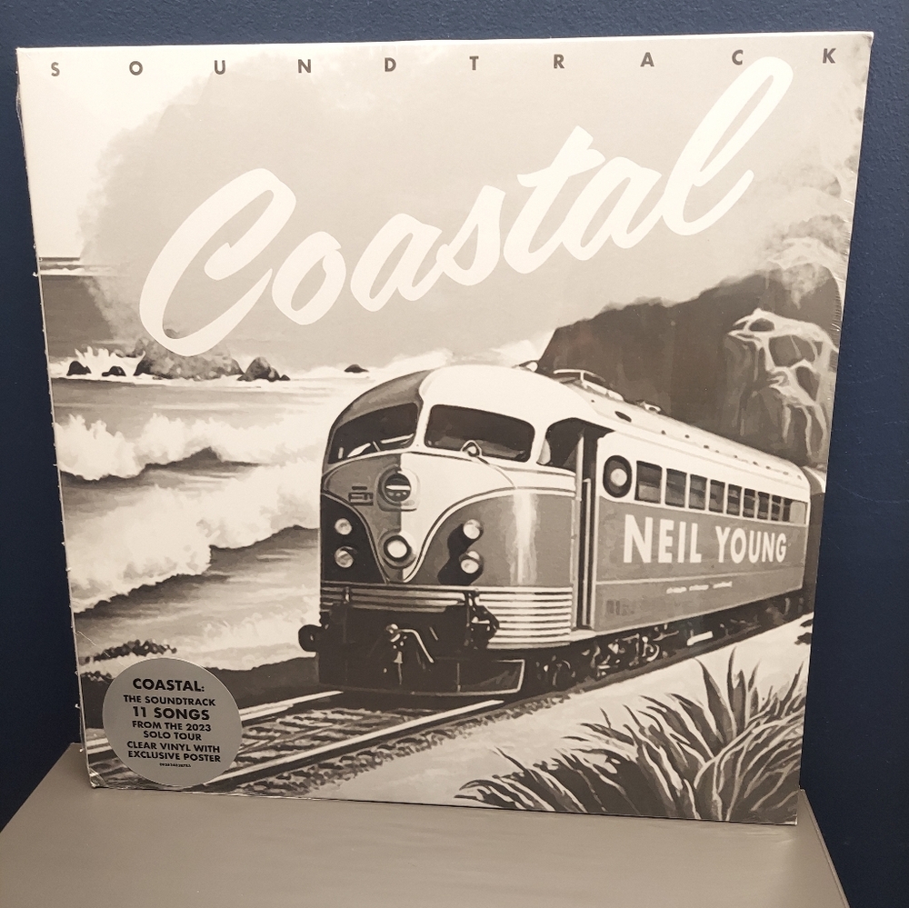 Neil Young Coastal Indie Exclusive Soundtrack + Poster New CLEAR Vinyl LP READ